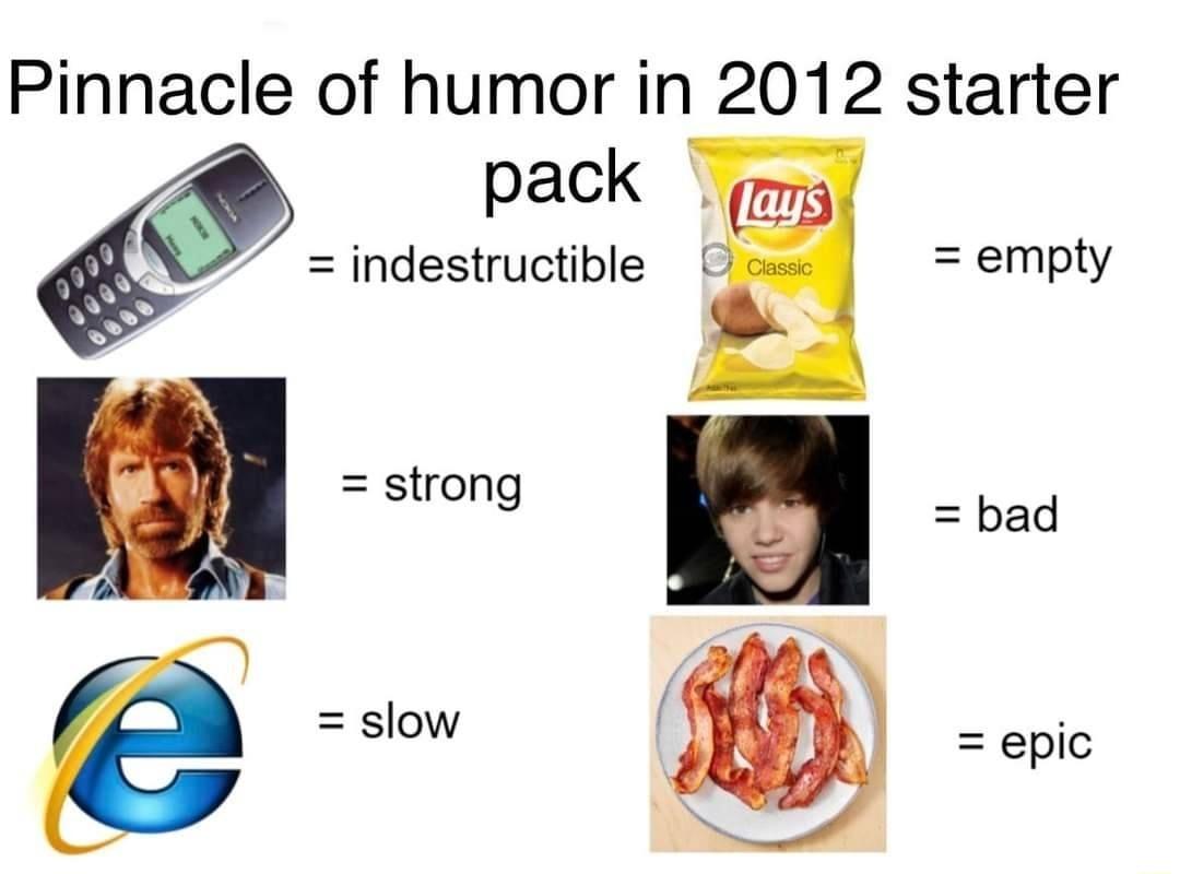 Pinnacle of humor in 2012 s pack indestructible slow m 2 B
