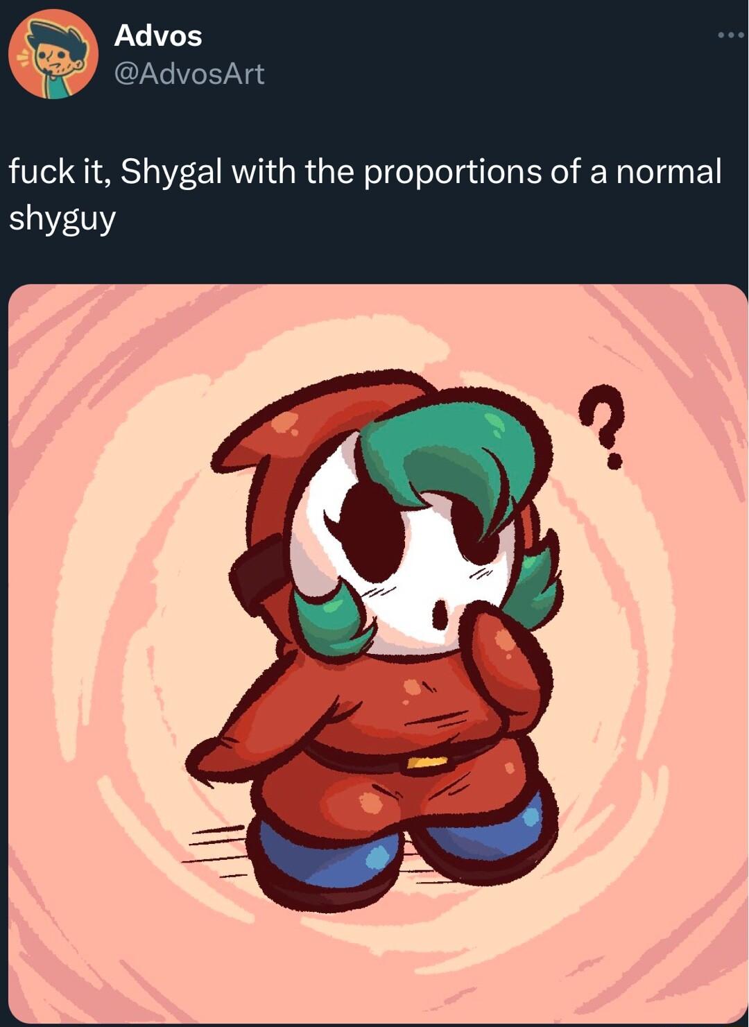 Advos fuck it Shygal with the proportions of a normal B 01
