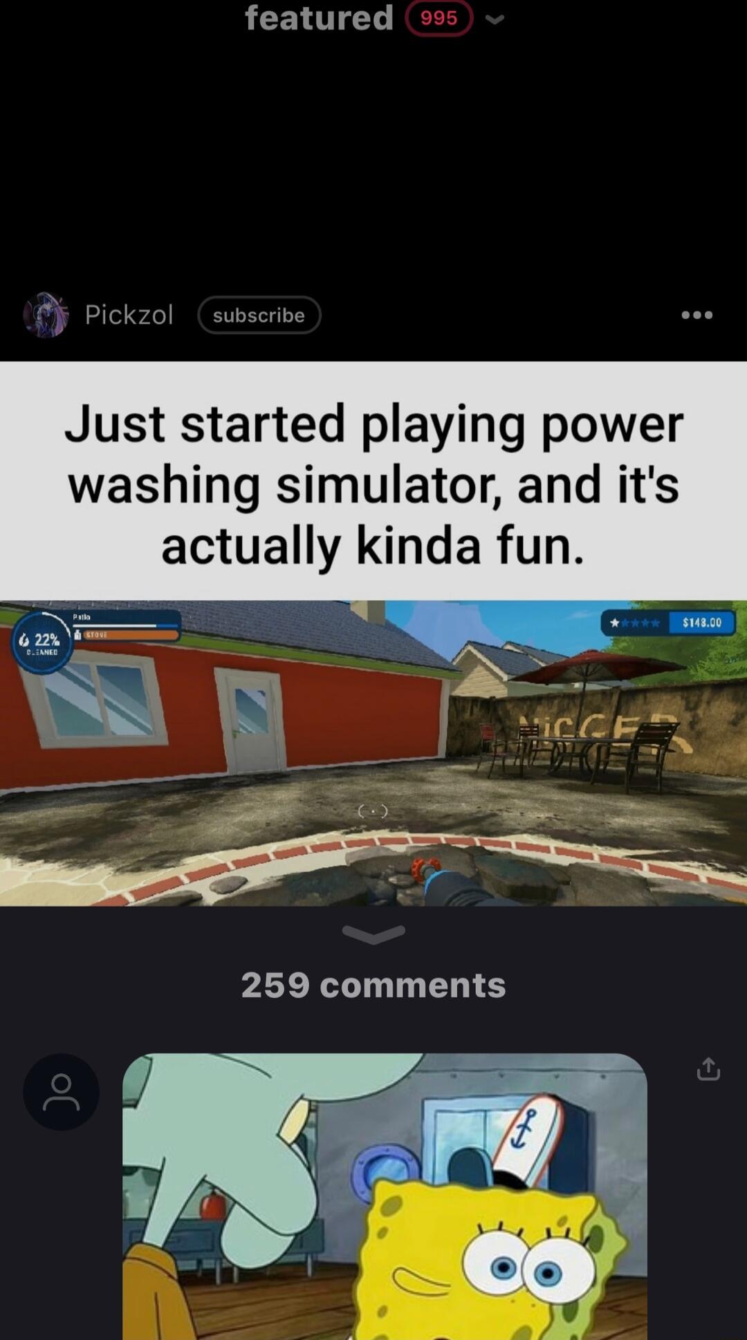 LCET T Just started playing power washing simulator and its actually kinda fun