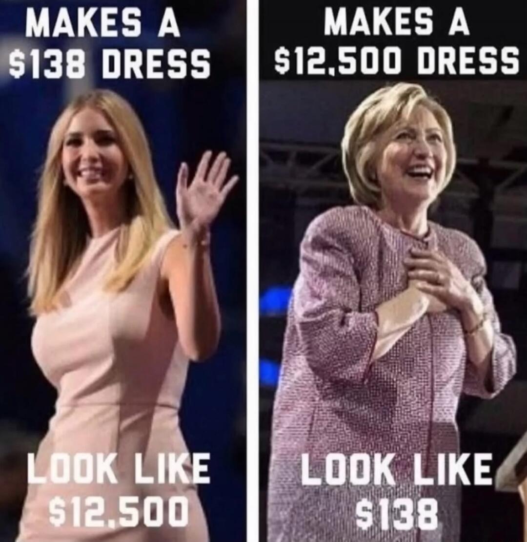 MAKES A $138 DRESS LOOK LIKE $12,500; MAKES A $12,500 DRESS LOOK LIKE $138
