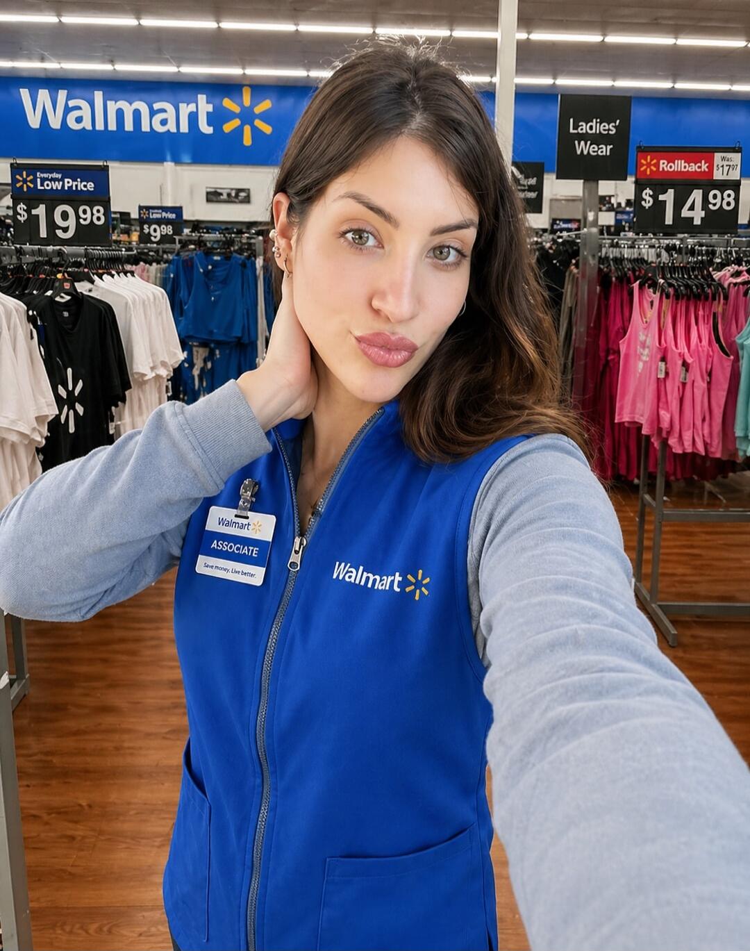 Walmart Everyday Low Price $19.98 Low Price $9.98 Ladies' Wear Rollback Was $17.97 $14.98 Walmart ASSOCIATE Save money. Live better.