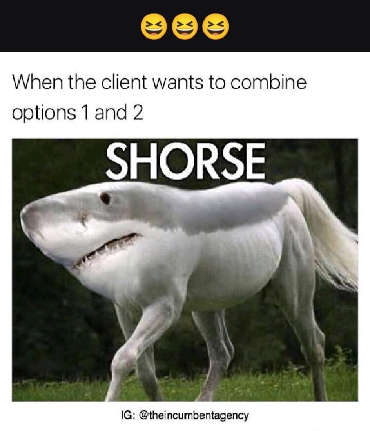 When the client wants to combine options 1 and 2 SHORSE