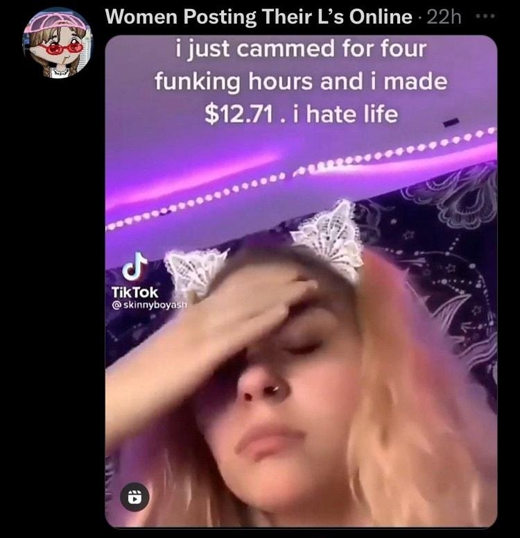 Women Posting Their Ls Online 22h