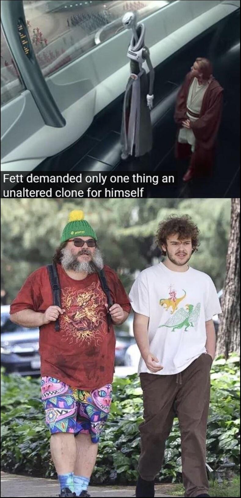 Fett demanded only one thing an e R TS