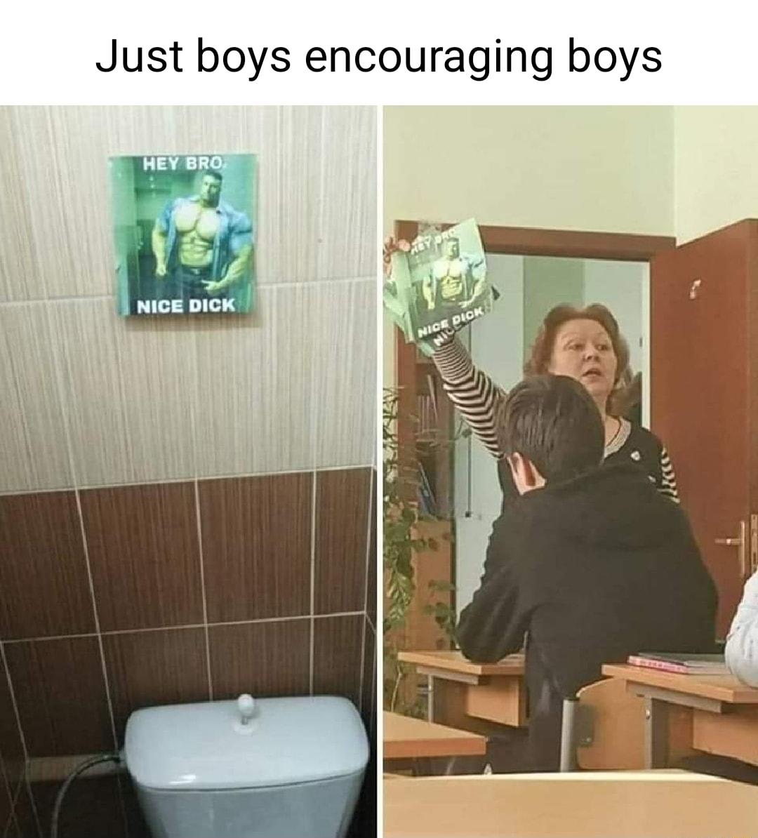 Just boys encouraging boys Fl