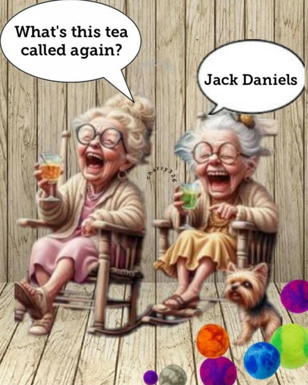 What's this tea called again?
Jack Daniels