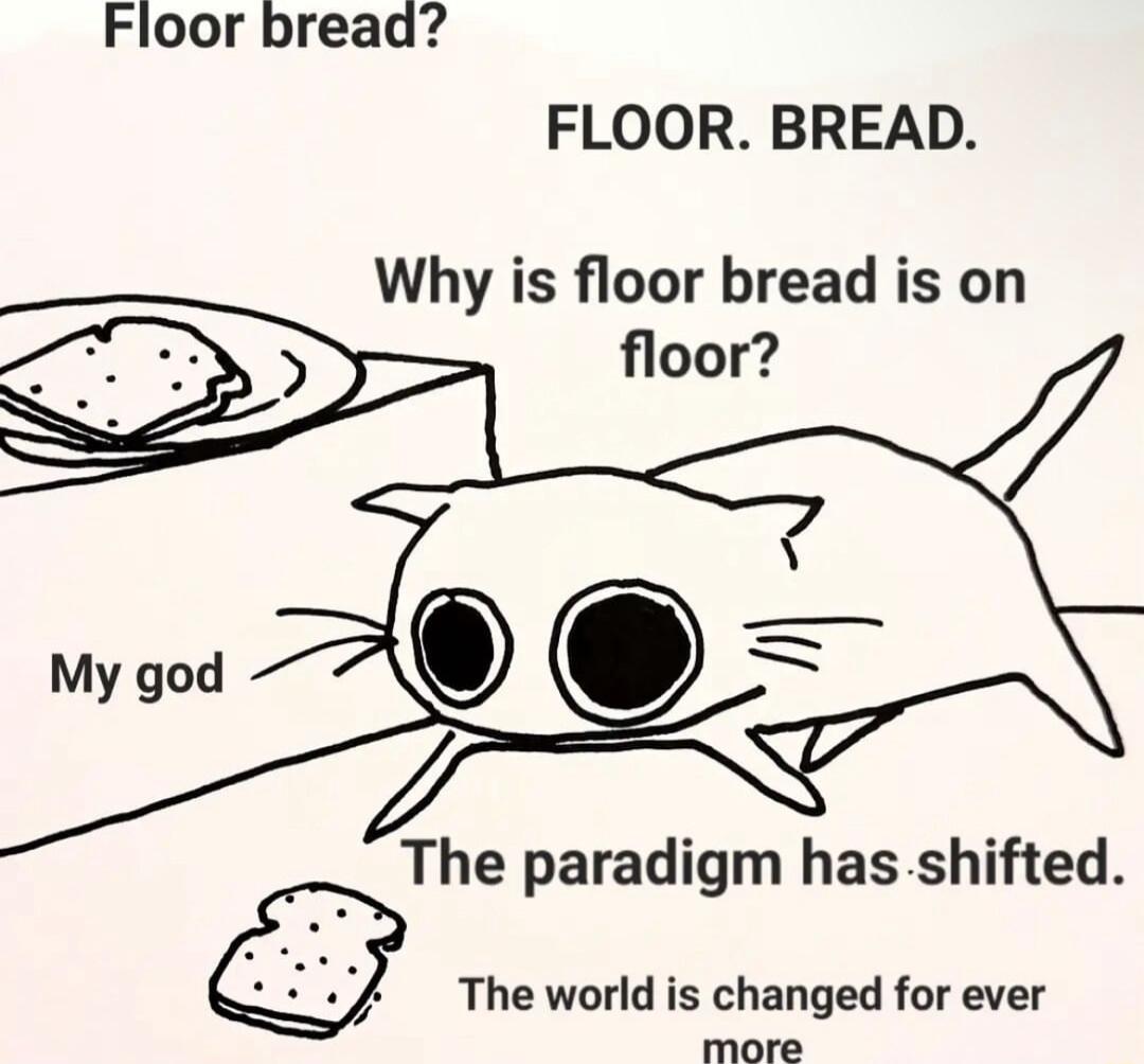 Floor bread FLOOR BREAD Why is floor bread is on The world is changed for ever more