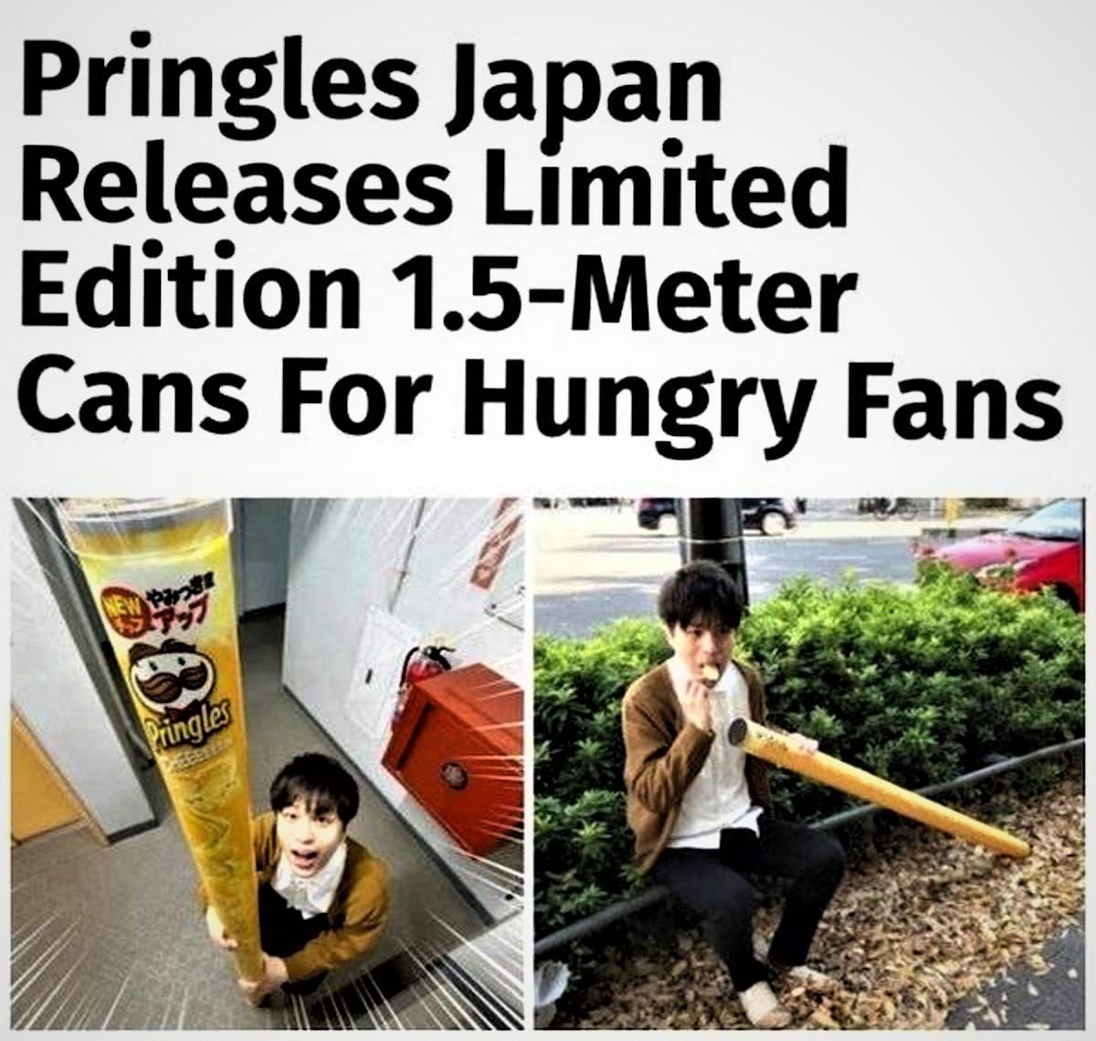Pringles Japan Releases Limited Edition 15 Meter