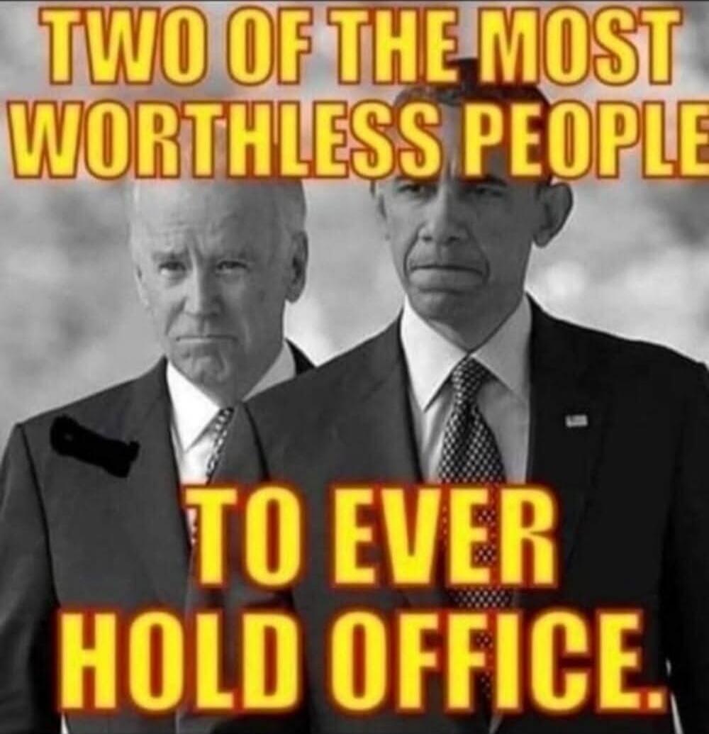 TWO OF THE MOST WORTHLESS PEOPLE TO EVER HOLD OFFICE
