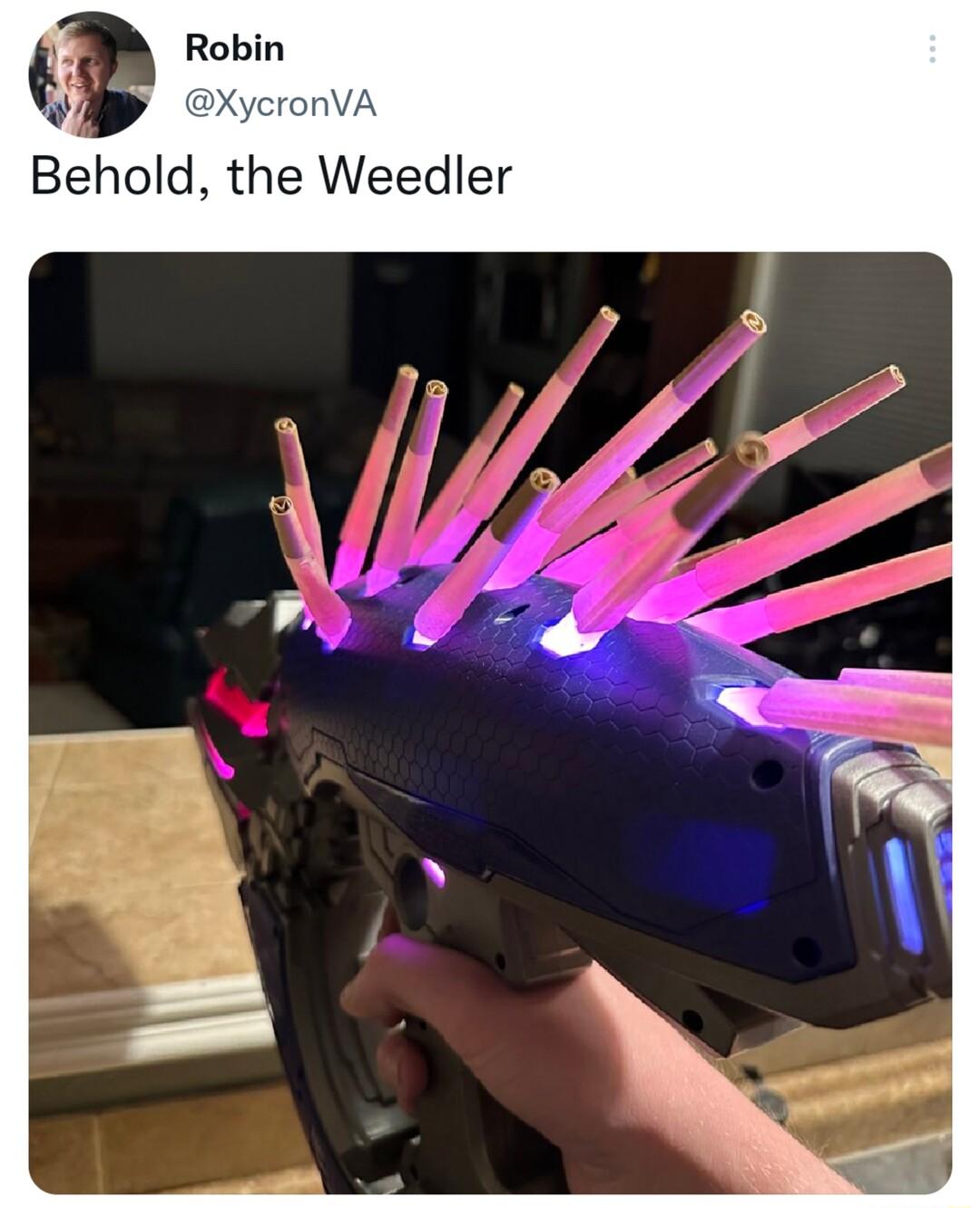 Rb Behold the Weedler