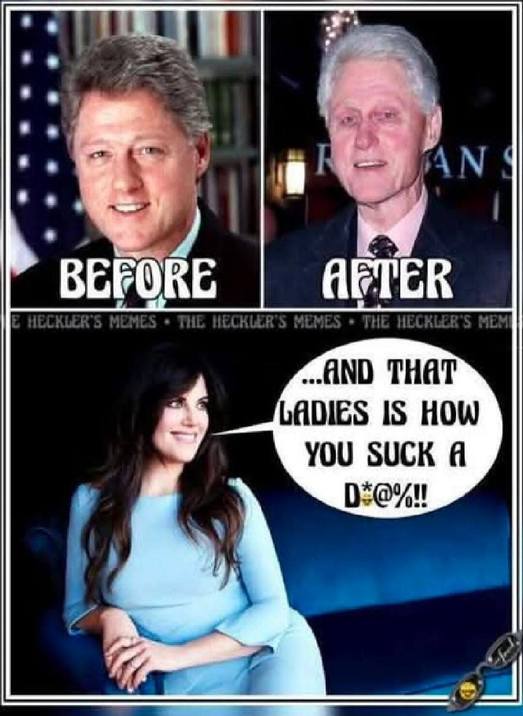BEFORE AFTER ...AND THAT LADIES IS HOW YOU SUCK A D*@%!!