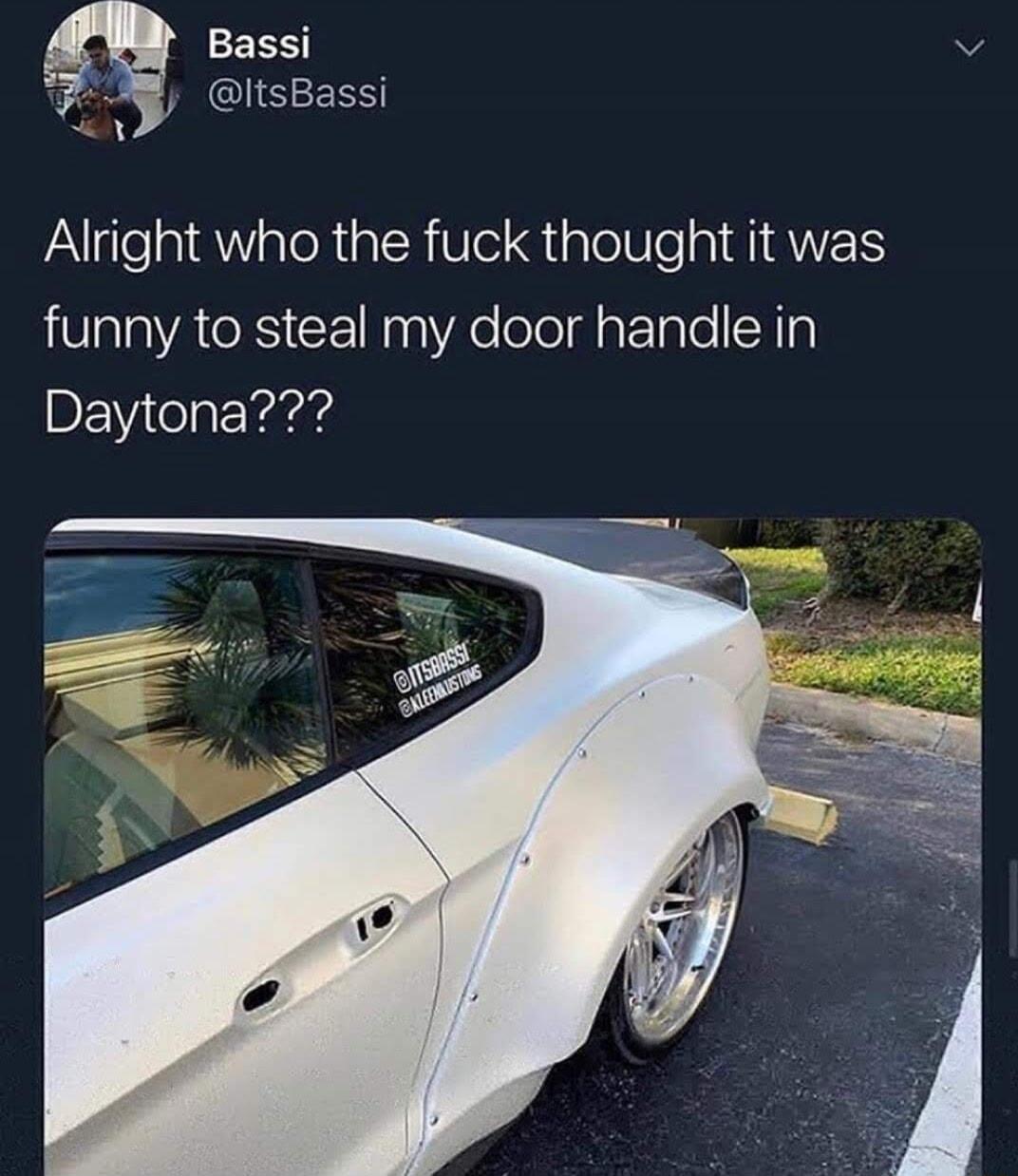 Bassi v QlISERS Alright who the fuck thought it was ASTaIa AR CE1an VAo eleldl aETale Wp Daytona