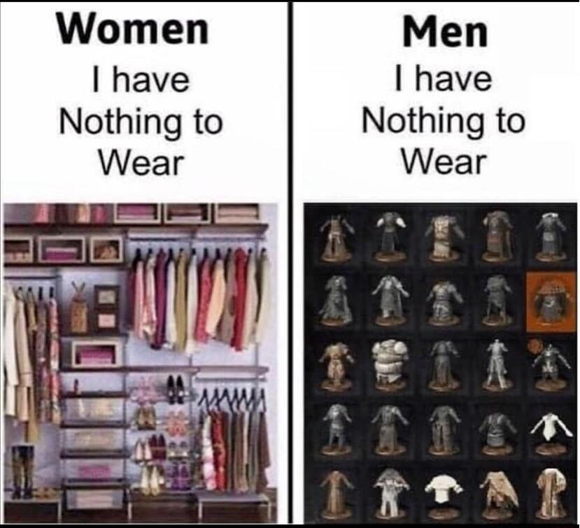 Women Men have have Nothing to Nothing to