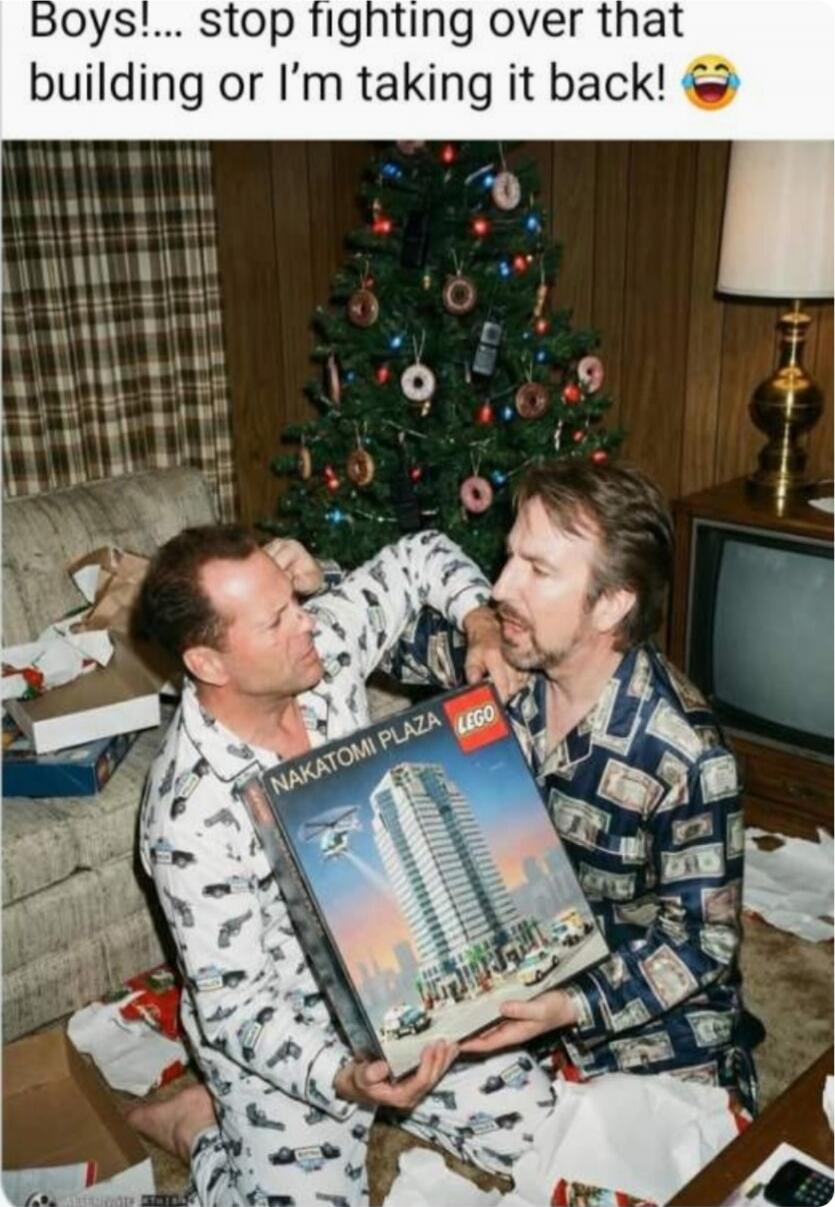 Boys!... stop fighting over that building or I’m taking it back! 😂
