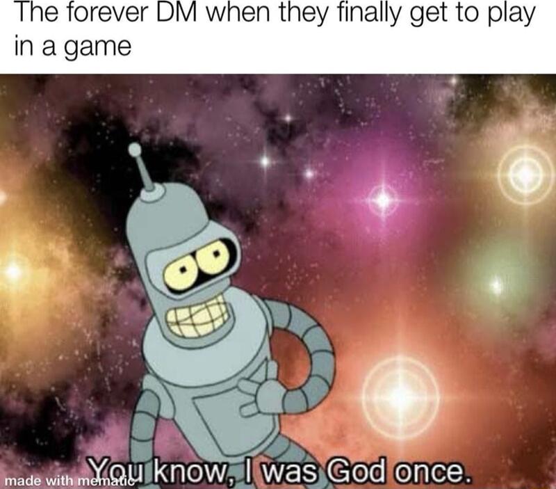 he forever DM when they finally get to play ina game 4 N mwfggjlknowul wasGod once