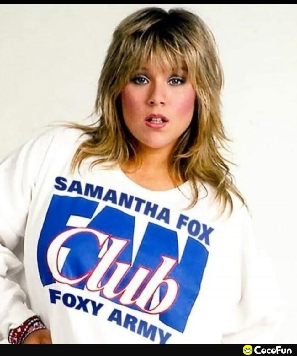 SAMANTHA FOX FAN Club FOXY ARMY
