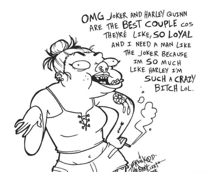 3 Joke D ARLEY GusnN oe The BEST COUPLE cos THeyRE LsKe SO LoYAL AND I NEED A AN Like TE JoKeR BecAuse M SO MycH LsKE pARLeY 2m