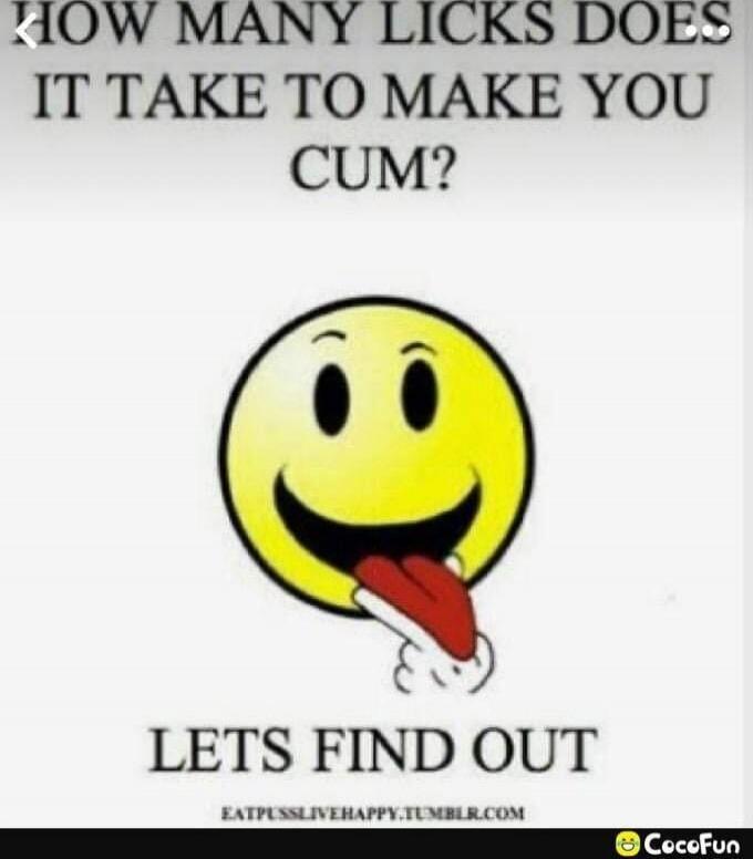 HOW MANY LICKS DOES IT TAKE TO MAKE YOU CUM? LETS FIND OUT