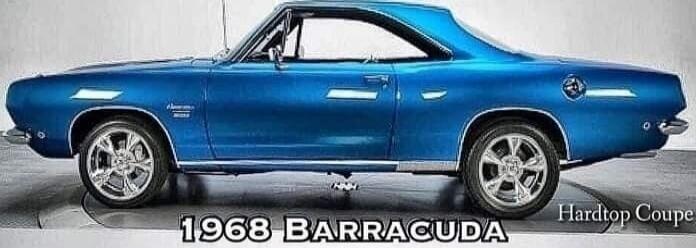 1968 BARRACUDA Hardtop Coupe