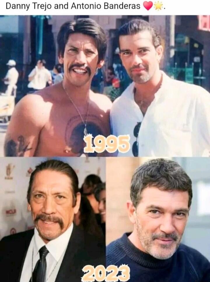 Danny Trejo and Antonio Banderas