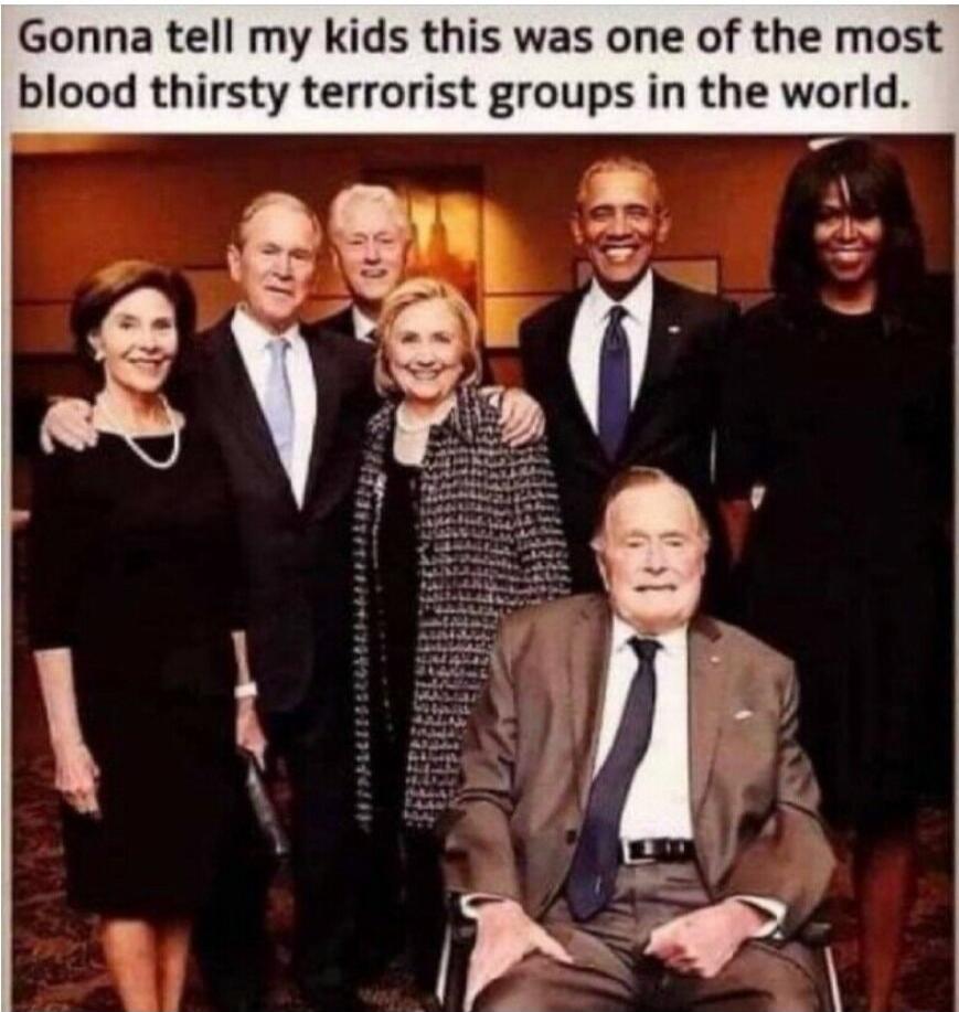 Gonna tell my kids this was one of the most blood thirsty terrorist groups in the world.
