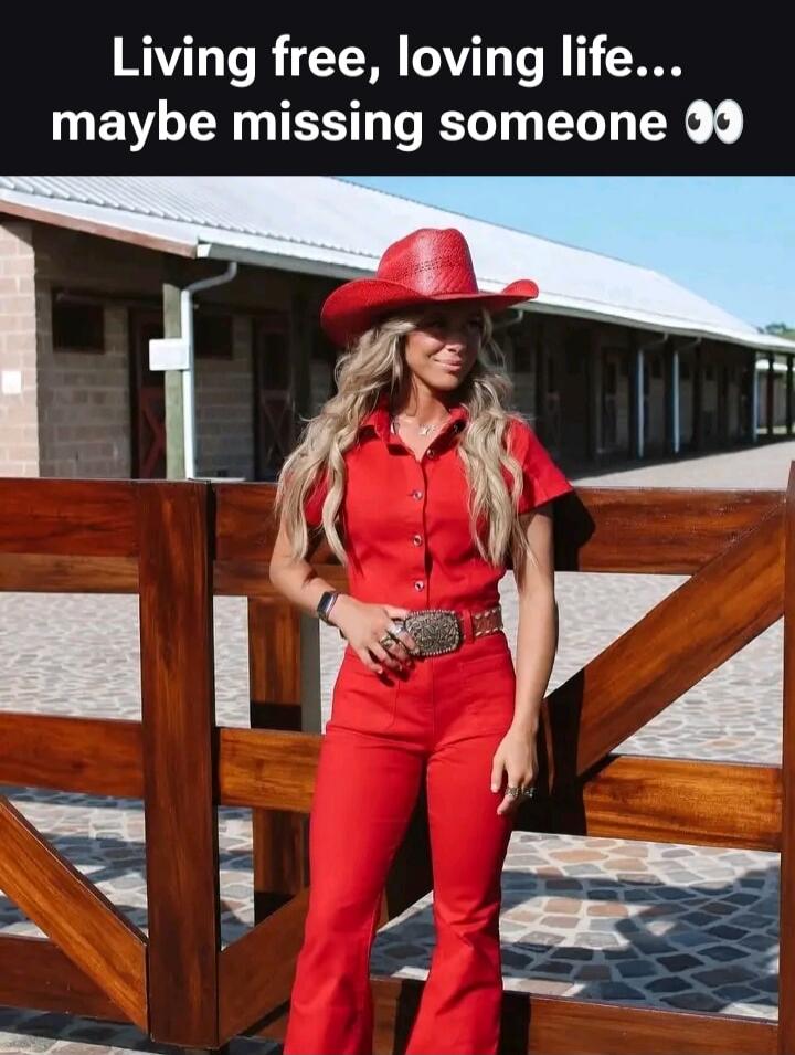 Living free, loving life... maybe missing someone 👀