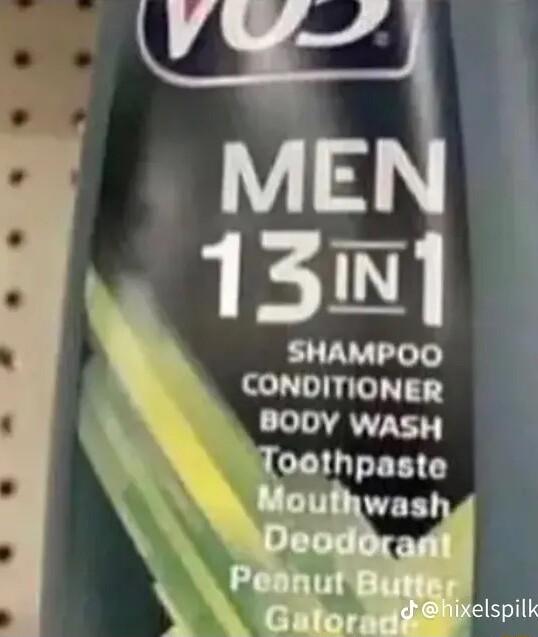 A Med 13iN1 SHAMPOO CONDITIONER Qothpaste