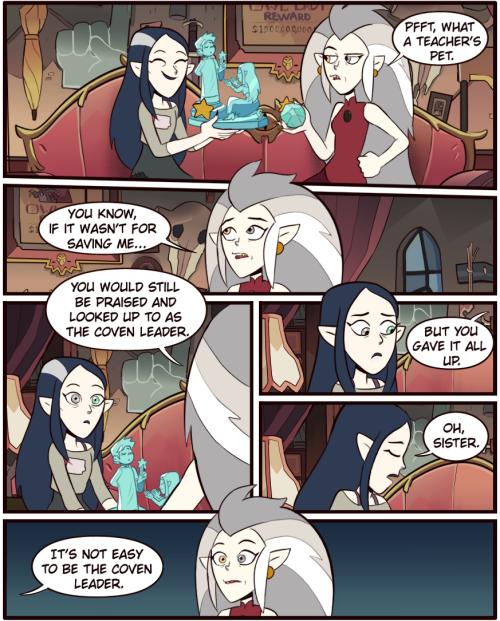 IF IT WASNT FOR SAVING ME_ i You WouLo snu B BE PRASED AND LOOKED UP 10 45 THE COVEN LEADER suv You mvs TaL 176 NOT EASY 0 BE THE COVEN LEADER