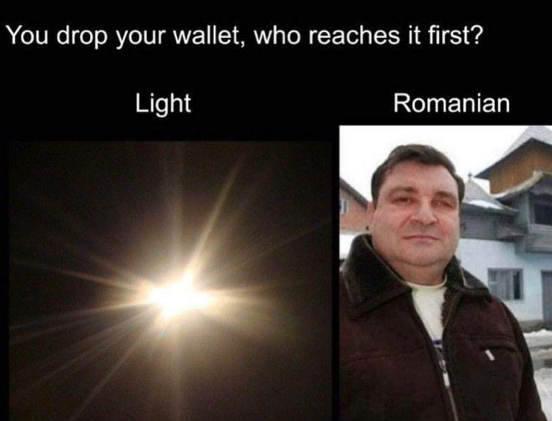 You drop your wallet who reaches it first Light Ny ELIEY