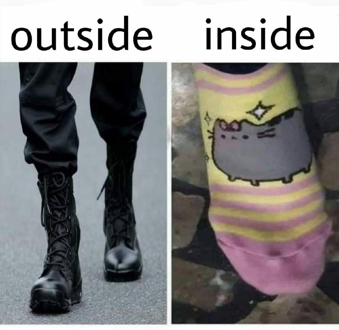 outside inside