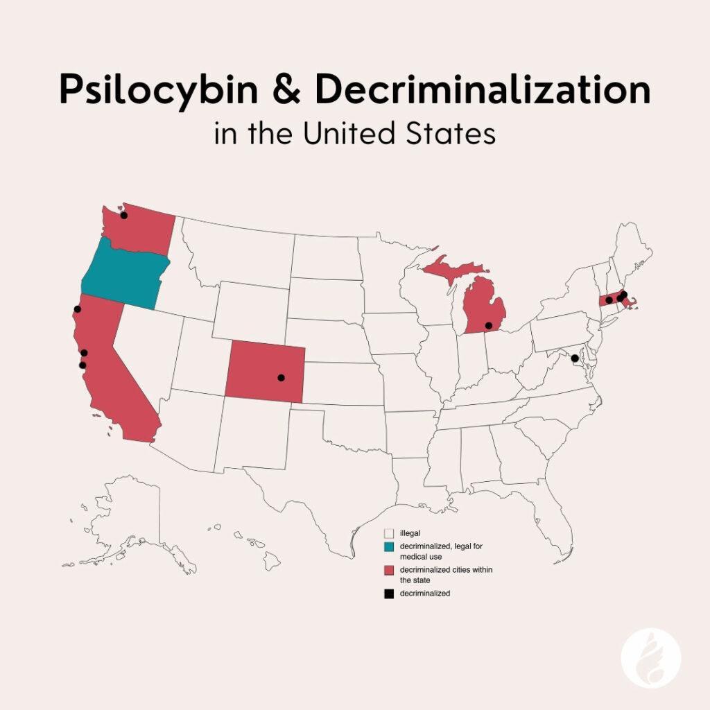 Psilocybin Decriminalization in the United States