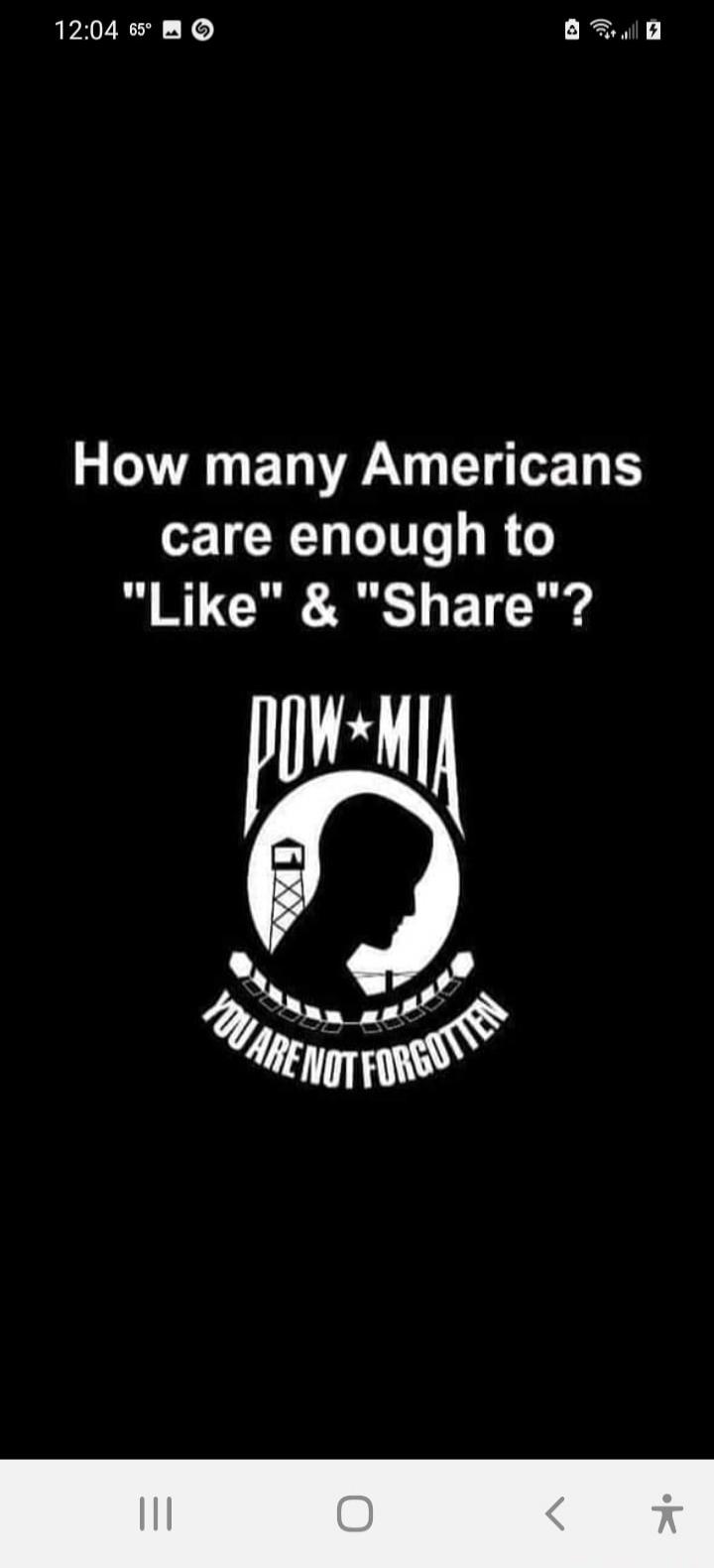 How many Americans care enough to 