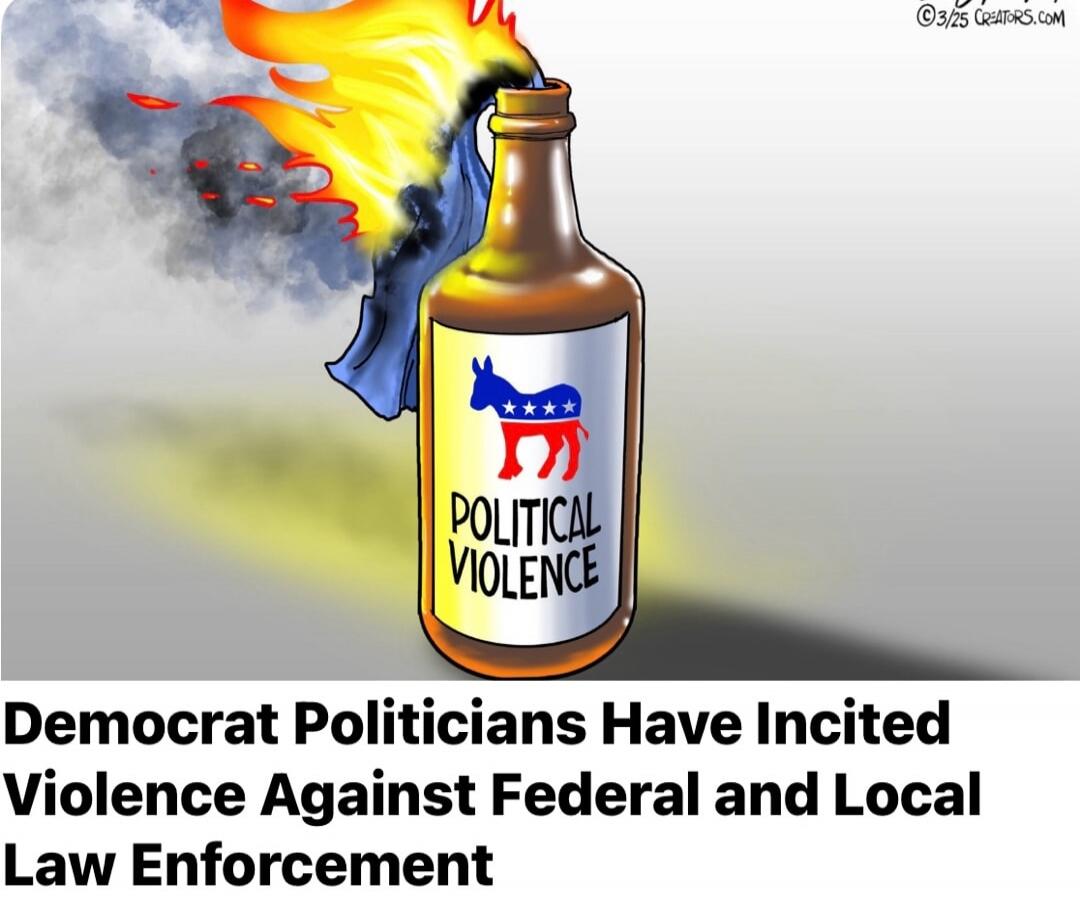 Democrat Politicians Have Incited Violence Against Federal and Local Law Enforcement