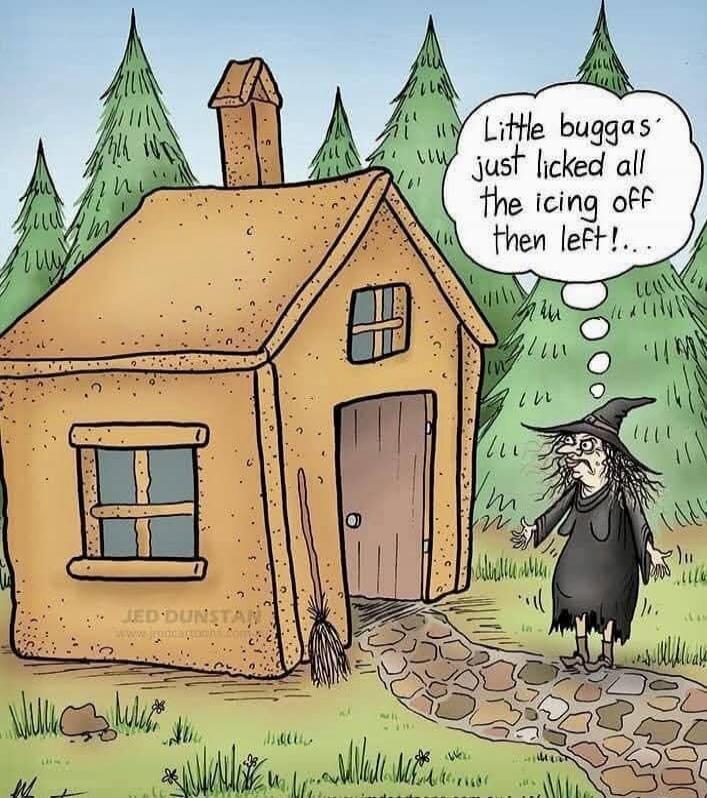 Little bugga's just licked all the icing off then left!