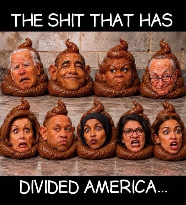 THE SHIT THAT HAS DIVIDED AMERICA...