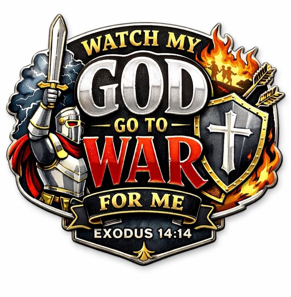 WATCH MY GOD GO TO WAR FOR ME EXODUS 14:14
