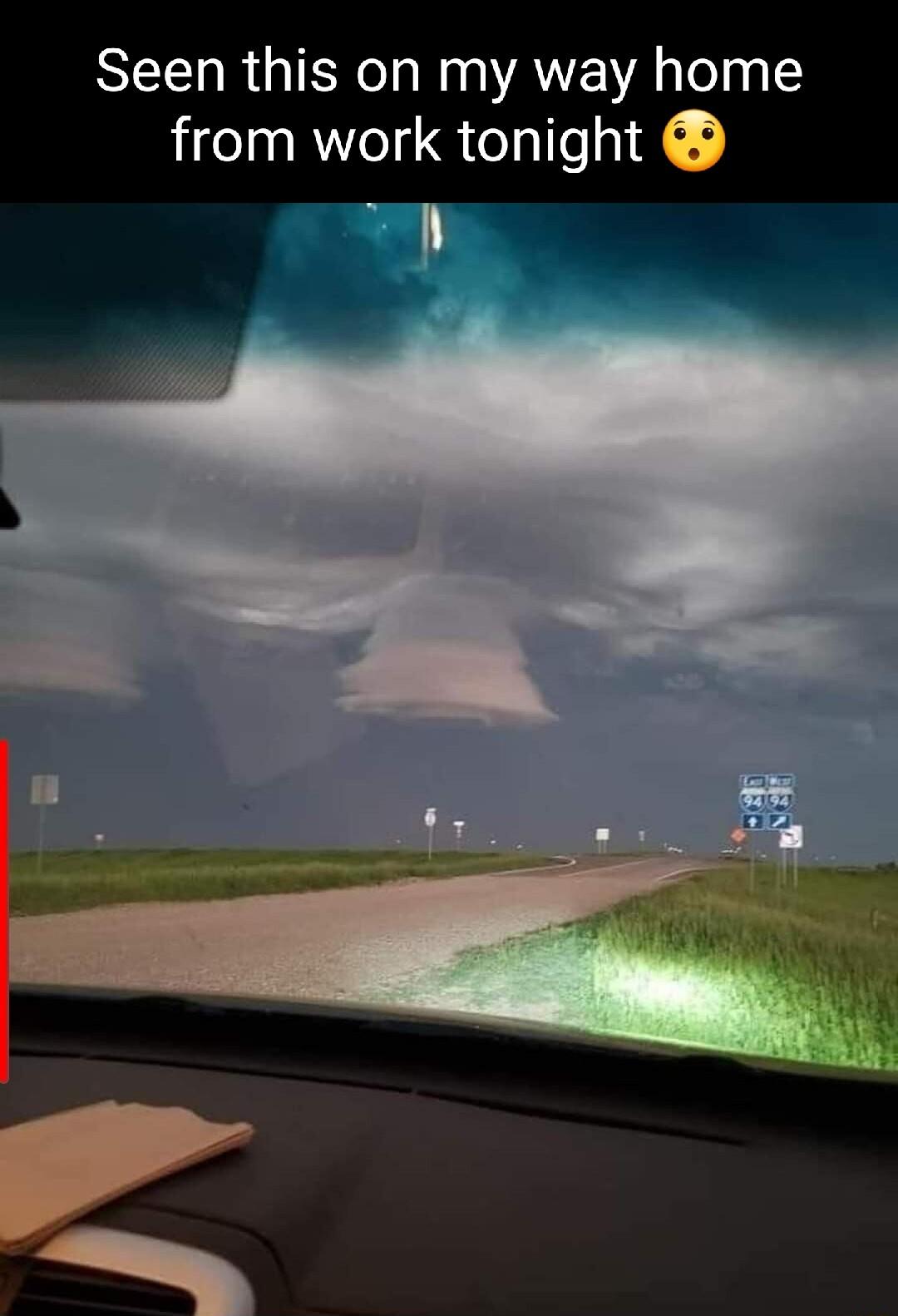 Seen this on my way home from work tonight