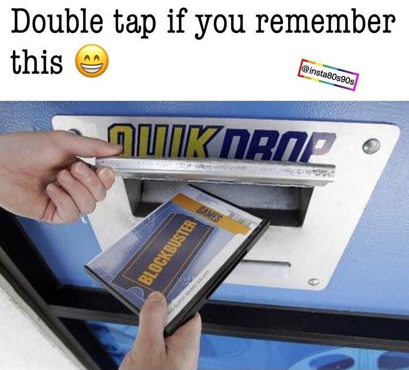 Double tap if you remember