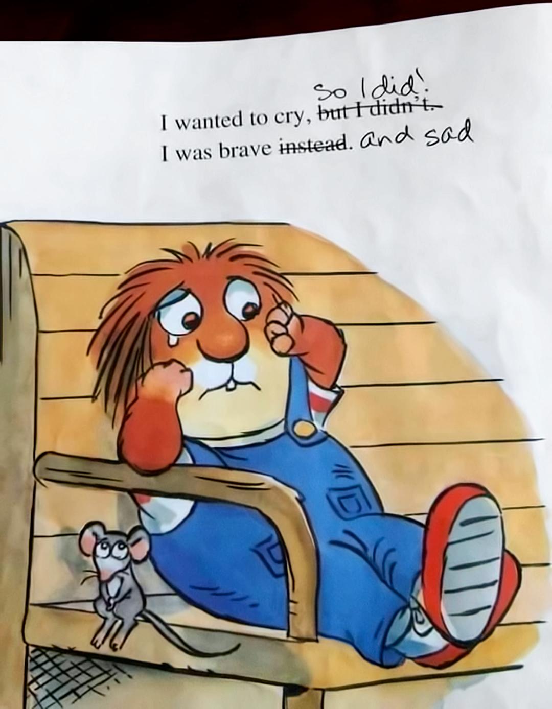 oo did put 1 wanted 1o 1y I was brave instead andk 564