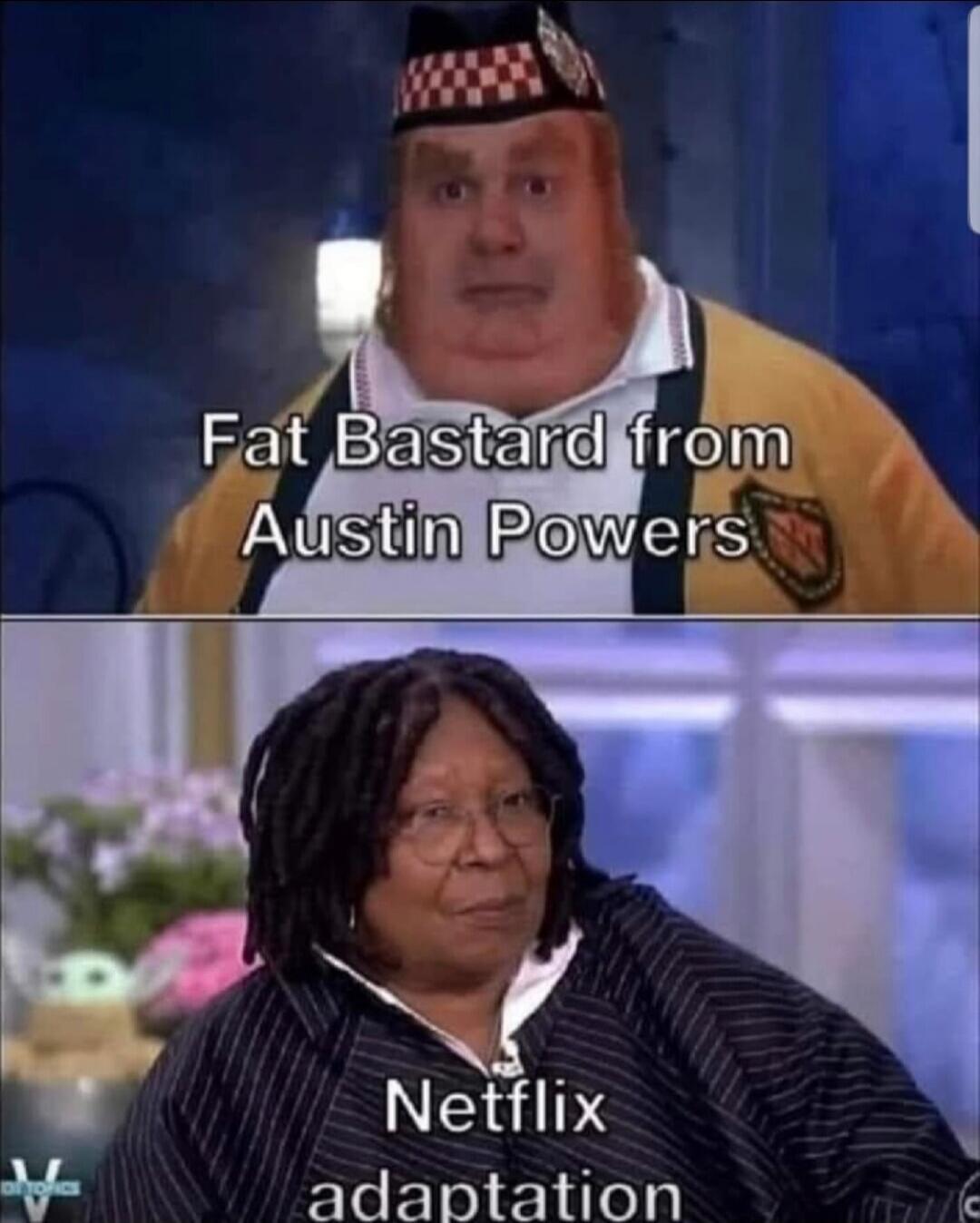 Fat Bastard from Austin Powers Netflix adaptation