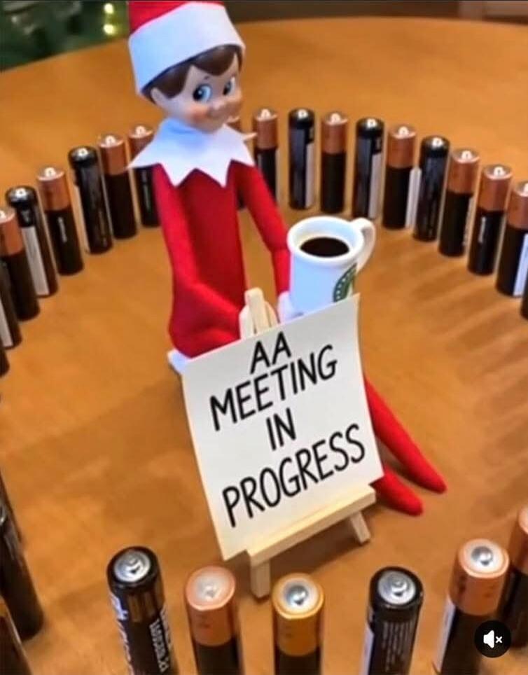 AA MEETING IN PROGRESS