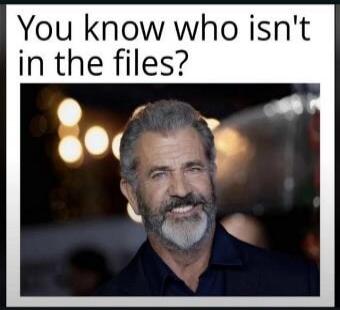 You know who isn't in the files?