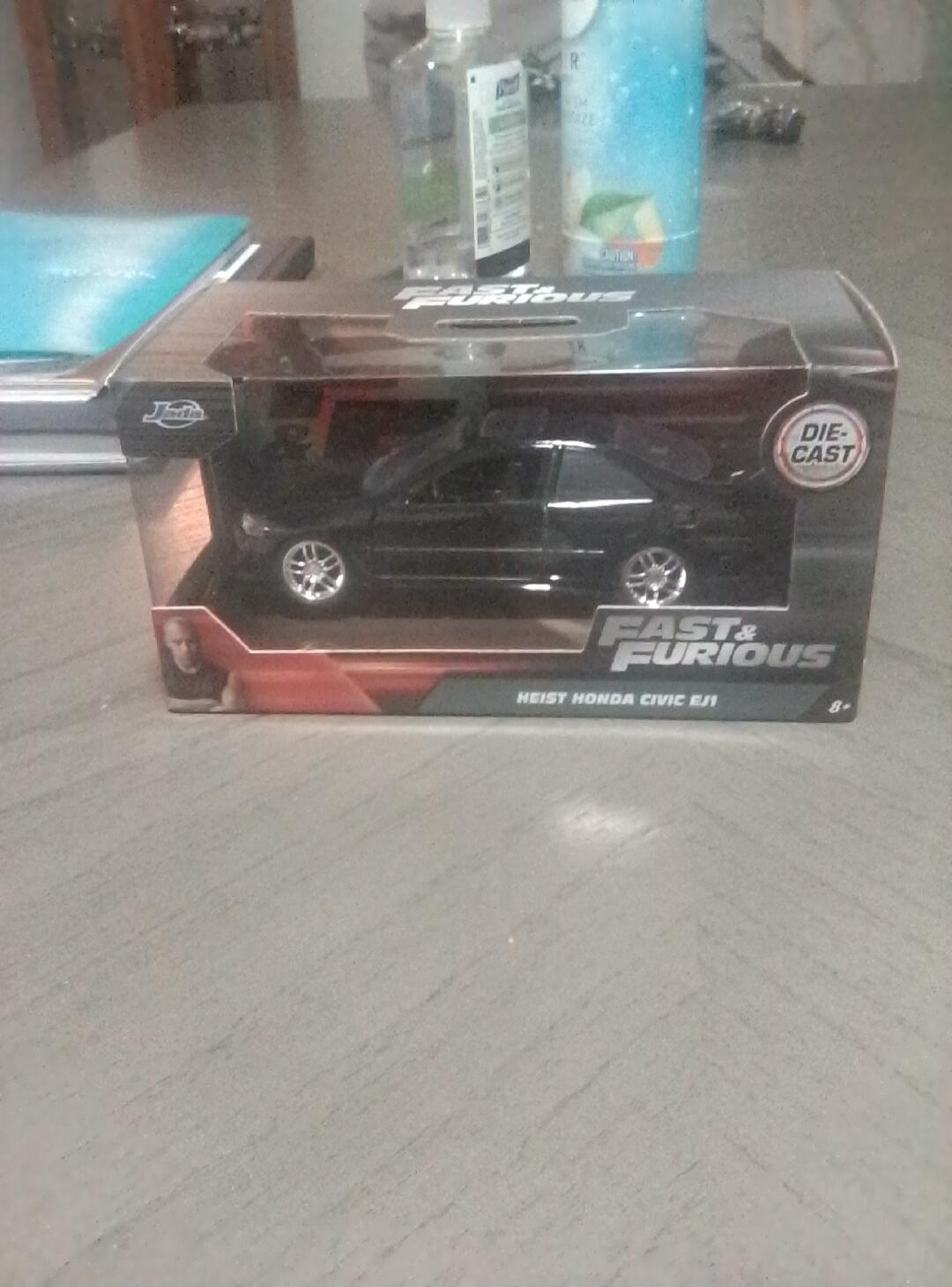 Jada, DIE-CAST, FAST & FURIOUS, HEIST HONDA CIVIC EJ1, 8+