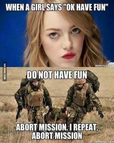 WHEN A GIRL SAYS 