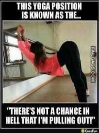 THIS YOGA POSITION IS KNOWN AS THE... 