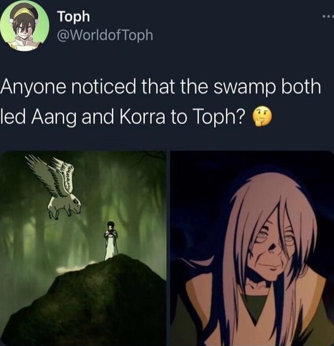 Toph WorldofToph AaVelaleaplelelTe R EI R ERI pyToN olel led Aang and Korra to Toph