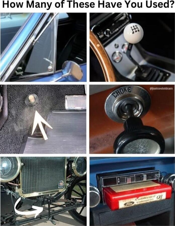 How Many of These Have You Used? CHOKE