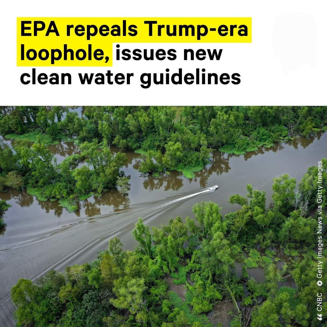 EPA repeals Trump era loophole issues new clean water guidelines