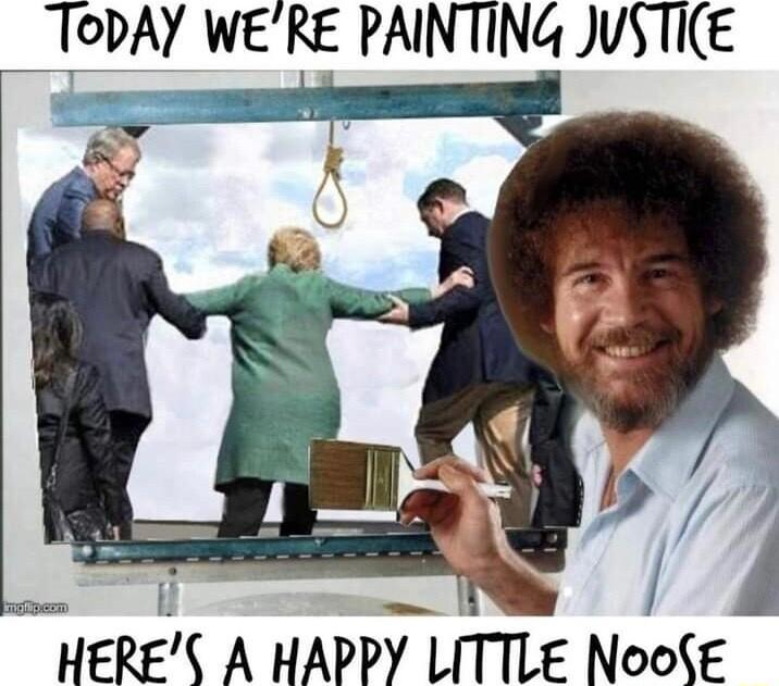 TobAY WERE PAINTING JUSTIE Py ey HERES A HAPPY LITTLE NooSE