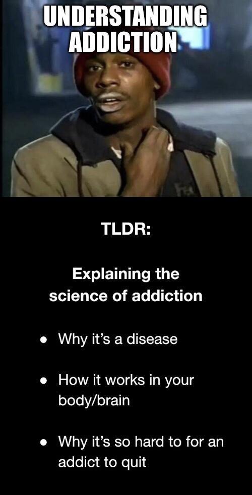 imncno TLDR SIETL I RGTES science of addiction e Why its a disease e How it works in your bodybrain LI R To N g ETdo B ol oTgTy e olei eXeV1